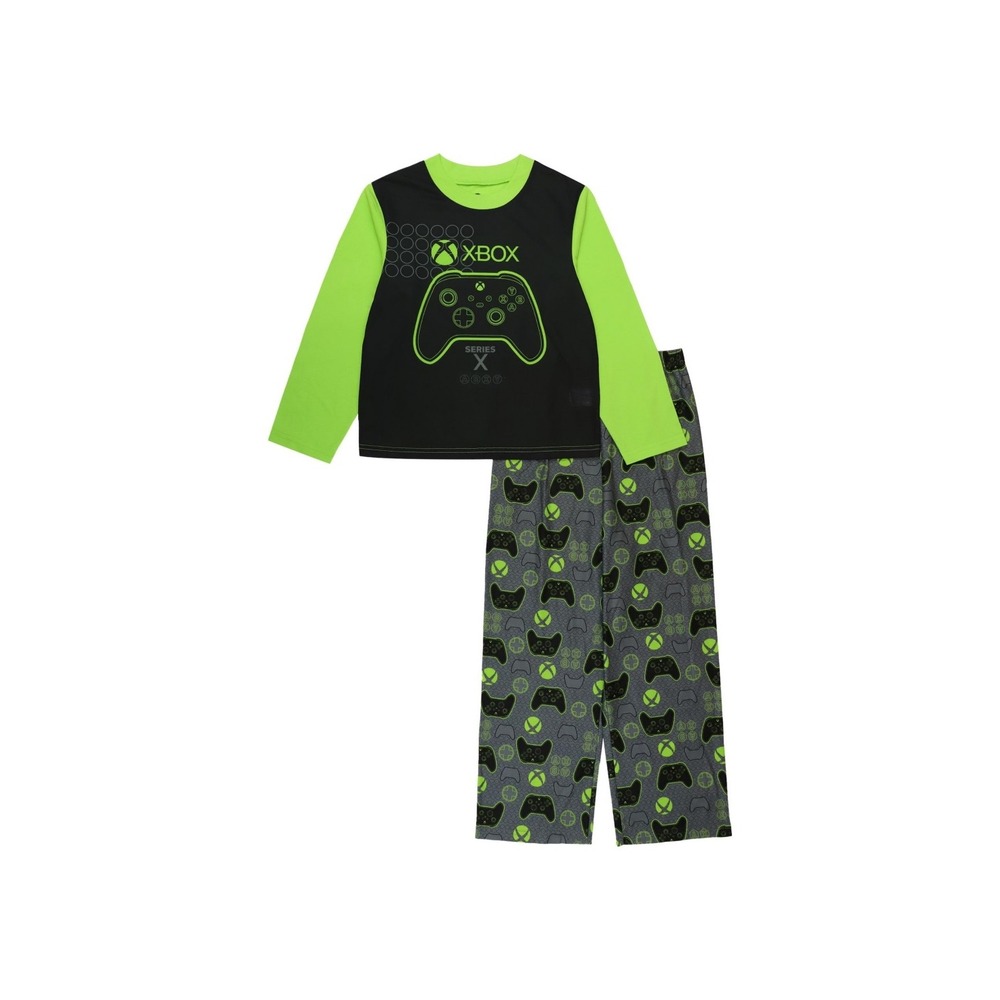 Xbox Big Boys Pull Over Head T-shirt and‎ Elastic Waist Pants 2 Pc Sleep Set - 8
